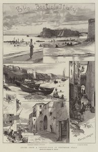 Notas de un cuaderno de bocetos en el sur de Italia